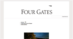 Desktop Screenshot of fourgateswine.com